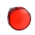 Schneider Electric - Cabeza piloto luminoso diámetro 22 redonda con lente lisa rojo