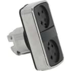 Schneider Electric - Cabeza pulsador doble sin tapa IP66