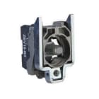 Schneider Electric - Cuerpo diámetro 22mm 24V con tornillo LED blanco embellecedor metálico