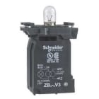 Schneider Electric - Cuerpo diámetro 22mm alimentación directa 110-120V embellecedor plástico