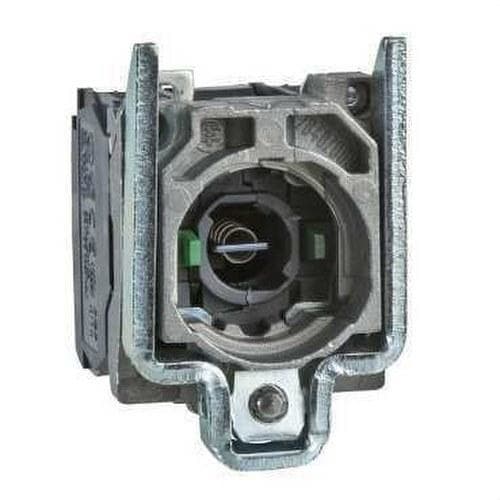 Schneider Electric - Cuerpo diámetro 22mm 250V 2 NA con alimentación directa embellecedor metálico