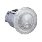 Schneider Electric - Cabeza pulsador seta luminoso blanca