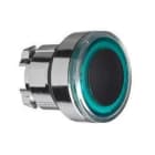 Schneider Electric - Cabeza pulsador luminoso LED rasante verde