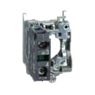 Schneider Electric - Cuerpo diámetro 22mm 1 NA con conexión tornillo embellecedor metálico