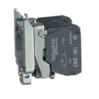 Schneider Electric - Cuerpo diámetro 22mm 2 NA con conexión tornillo embellecedor metálico