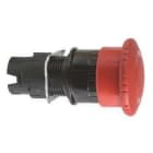 Schneider Electric - Cabeza pulsador seta diámetro 30 girar desenclavar roja