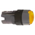 Schneider Electric - Cabeza pulsador luminoso diámetro 16 rasante impulsor amarilla redondo