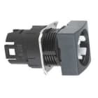 Schneider Electric - Cabeza selector luminoso diámetro 16 con 2 fijas cuadrada sin maneta