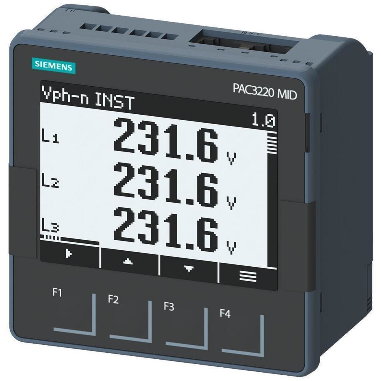 SIEMENS - SENTRON PAC3220, CALIBRADOOFICIALMENTE SEGÚN MID L