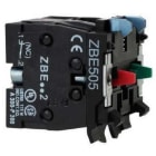 Schneider Electric - Bloque contacto alta intensidad base soporte 1 contacto abierto+1 contacto cerrado