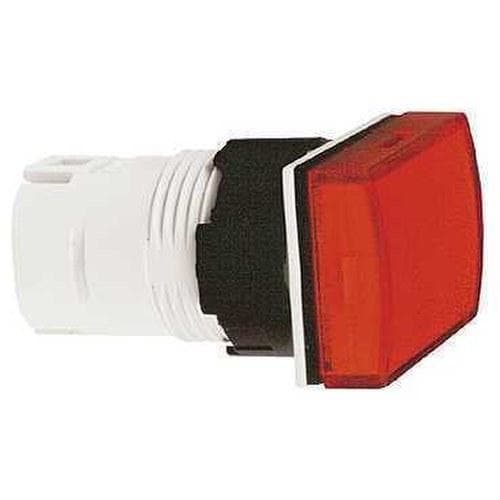 Schneider Electric - Cabeza piloto diámetro 16 rectangular roja
