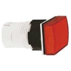 Schneider Electric - Cabeza piloto diámetro 16 rectangular roja
