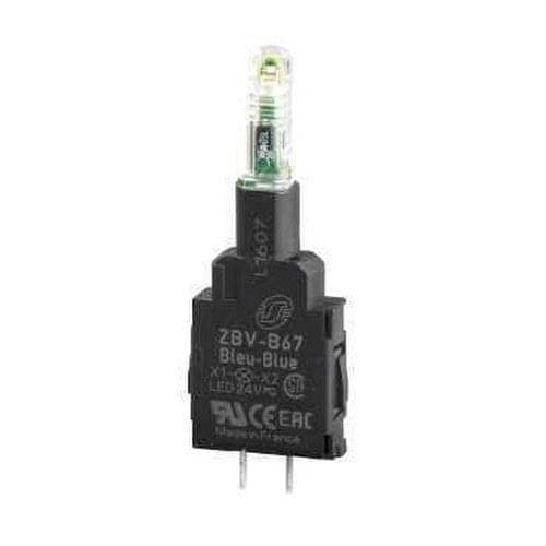 Schneider Electric - Bloque luminoso diámetro 22 24V rojo circuito impreso