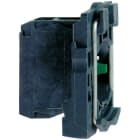 Schneider Electric - Cuerpo diámetro 22mm 2 NA con conexión tornillo embellecedor plástico
