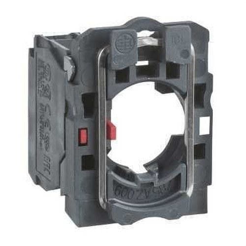 Schneider Electric - Cuerpo diámetro 22mm 1 NA/2 NC con conexión tornillo embellecedor plástico