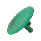 Schneider Electric - Placa no marcada para pulsador rasante verde