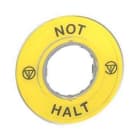 Schneider Electric - Etiqueta "NOT HALT 3D"