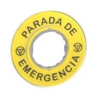 Schneider Electric - Etiqueta parada emergencia 3D