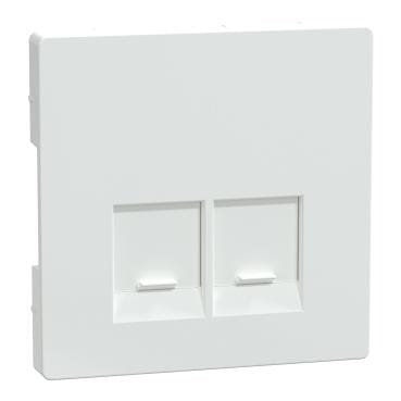 Schneider Electric - PLACA CENTRAL MÓDULO ACTASSI 2 ELEMENTOS SYSTEM DESIGN BLANCO LOTO