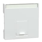 Schneider Electric - PLACA CENTRAL MÓDULO ACTASSI 1 ELEMENTO TPB SYSTEM M BLANCO ACTIVO