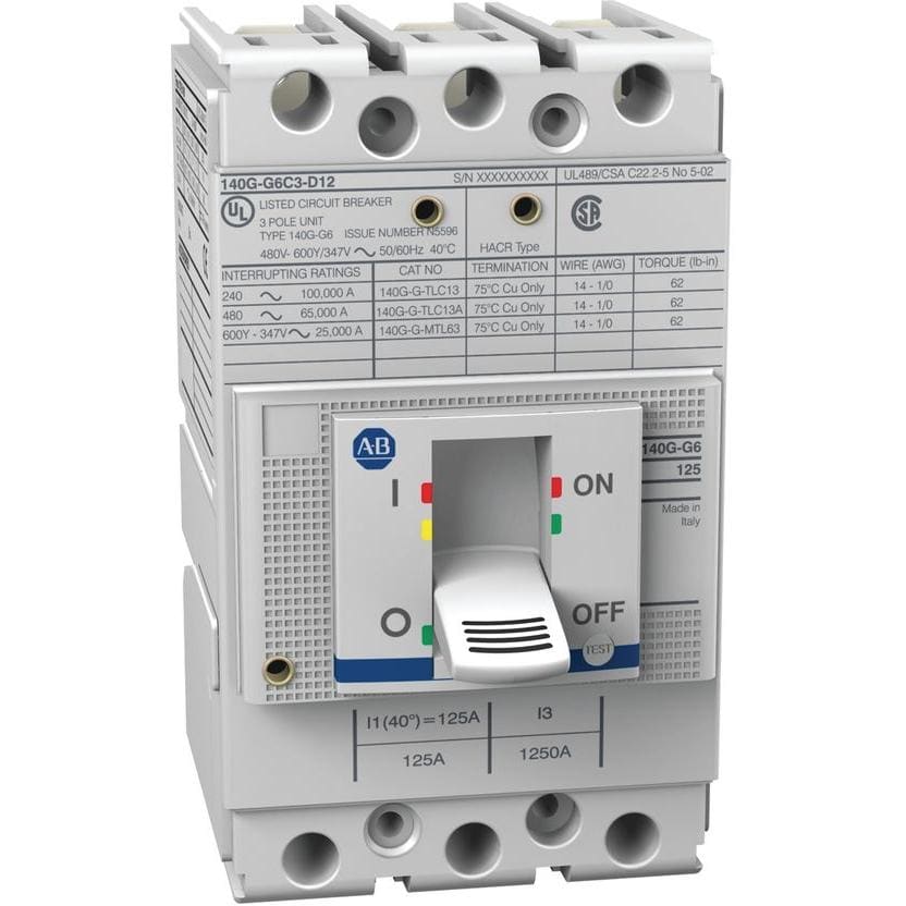 ROCKWELL - DISYUNTOR 140G G3 3P 80AF 800A/M