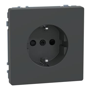 Schneider Electric - BASE DE ENCHUFE + ICP + PIT SYSTEM DESIGN ANTRACITA