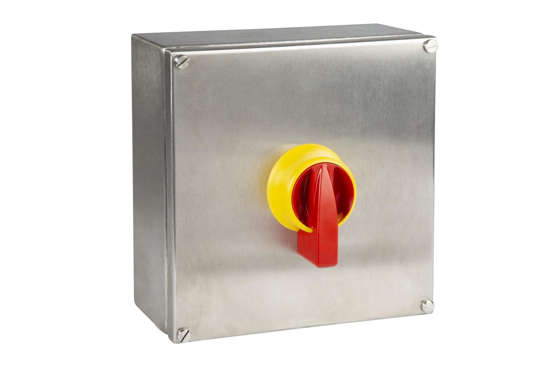 GAVE - INTERRUPTOR 4P.63A. MANDO IP69K EN CAJA INOX