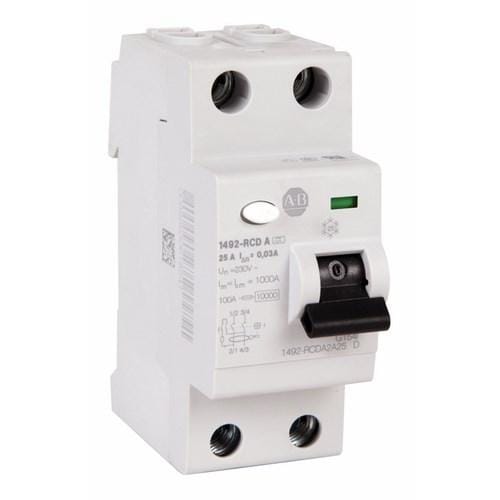 ROCKWELL - DISPOSITIVO DE CORRIENTE RESIDUAL 40 A, 2 P 1492-RCDA2A40-US