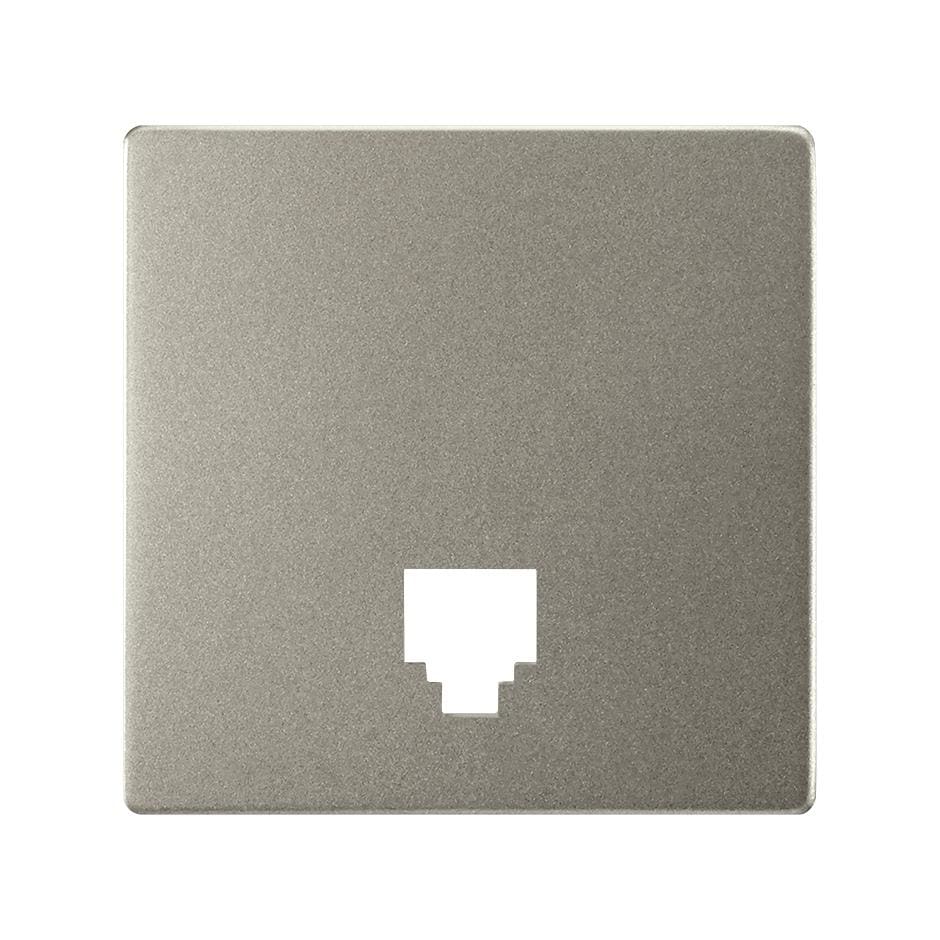 SIMON - PLACA PARA TOMAS TELEFÓNICAS CON CONECTORES RJ11 Y RJ12 CAVA SIMON 82 CONCEPT