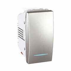 APC by Schneider Electric - CONMUTADOR 10AX ESTRECHO LOCALIZADOR ALUMINIO SERIE UNICA TOP