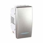 APC by Schneider Electric - CONMUTADOR 10AX ESTRECHO LOCALIZADOR ALUMINIO SERIE UNICA TOP