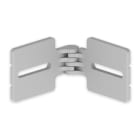 UNEX - 67 BISAGRA HORIZONTAL GRIS RAL7035 85 U23X