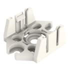 WAGO - Placa de montaje;3 polos;para distribuidor;blanco