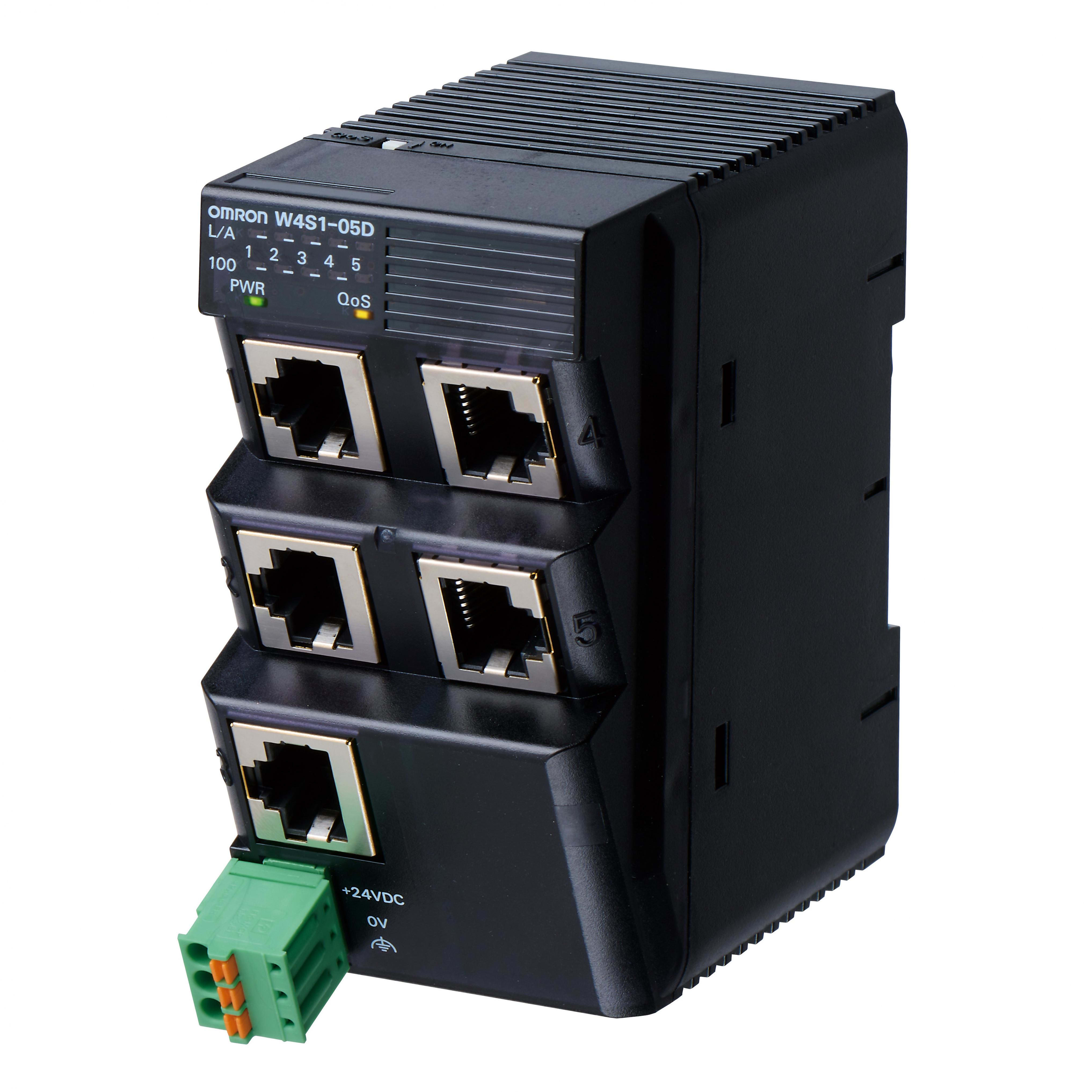 OMRON - CONMUTADOR ETH.MEJORADO 5 PTO.