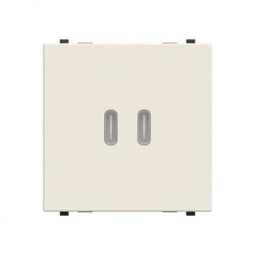 NIESSEN - CARGADOR USB-C+C 30W - 2M - BL