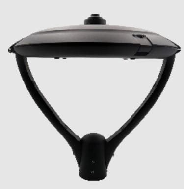 TELEVES - LUMINARIA URBANA DECORATIVA ALAMEDA N 24LED 53W T3000K D90 ÓPTICA NEGRO