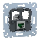 Schneider Electric - PLACA DE SOPORTE INDIVIDUAL CON MÓDULO DE CONEXIÓN ACTASSI RJ45 CAT6A STP