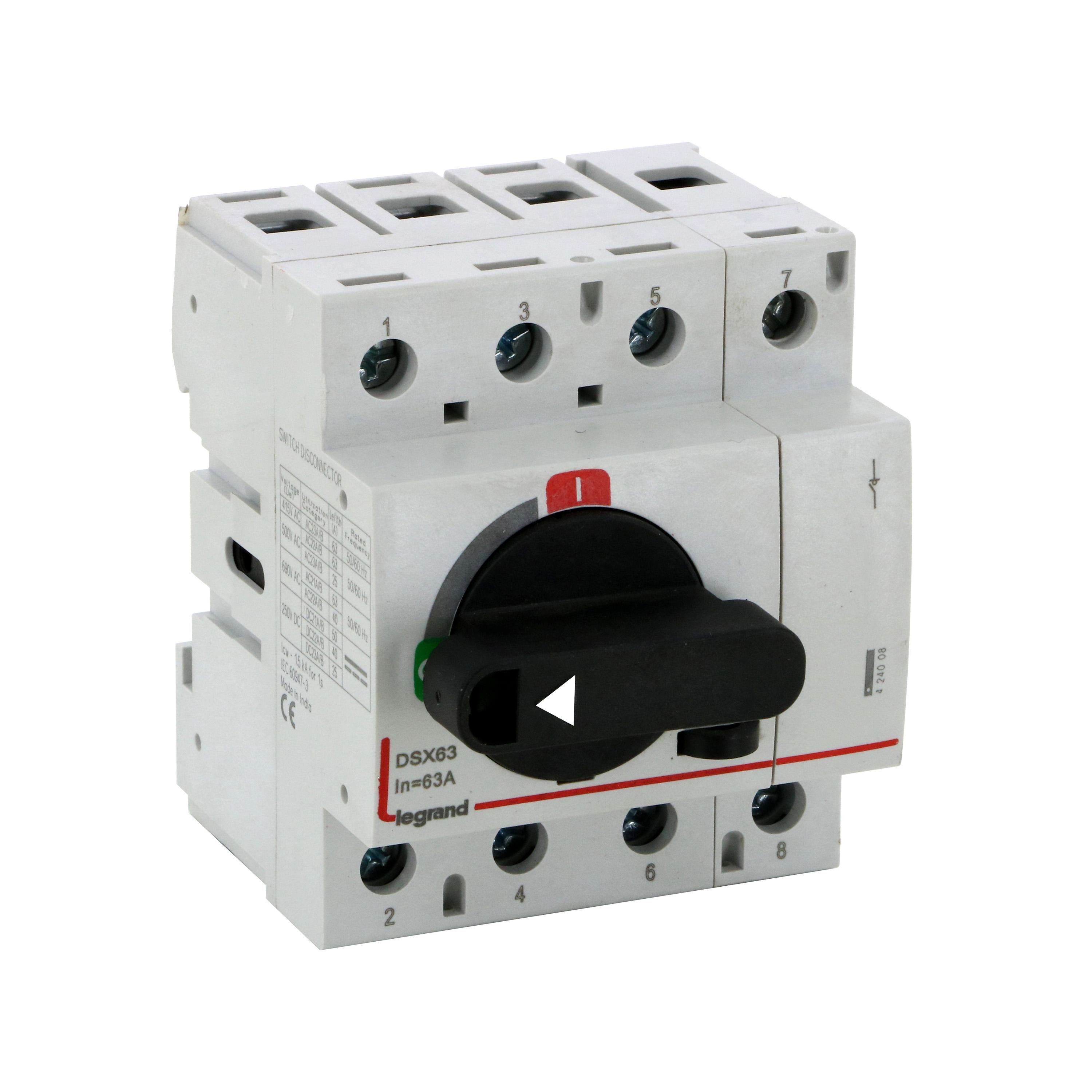 LEGRAND - DSX SD DIN SECCIONADOR 4P 63A