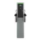 SIMON - SIMON NEON/ PUNTO DE RECARGA DE COLUMNA CON 2 CABLES RECTOS DE 5M T2| MONOFÁSICO 7,4 KW - MAX. 14,8