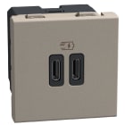 BTICINO - LW-BASE USB C+C 3A 15W 2M ST
