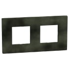 BTICINO - LW-PLACA 2X2M DARK GREEN