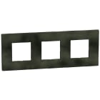 BTICINO - LW-PLACA 2X3M DARK GREEN