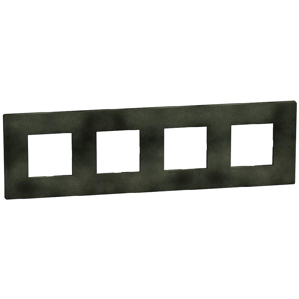BTICINO - LW-PLACA 2X4M DARK GREEN