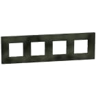 BTICINO - LW-PLACA 2X4M DARK GREEN