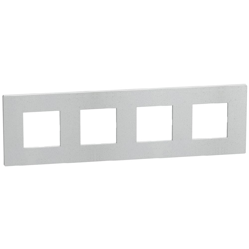 BTICINO - LW-PLACA 2X4M WHITE FIBER