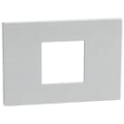 BTICINO - LW-PLACA 2M CENT WHITE FIBER