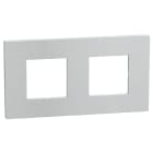 BTICINO - LW-PLACA 2X2M WHITE MICA
