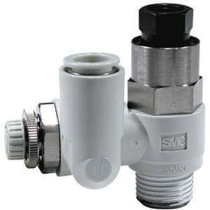 SMC - ASP330F-01-06S REGUL.CAUDA VÀL.ANTIRETORN PILOTADA RC 1/8 TUB DIA.6