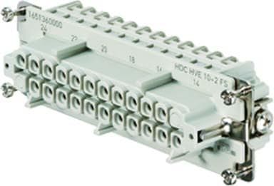 WEIDMÜLLER - CONECTOR H HDC HVE 10+2 FT CTH