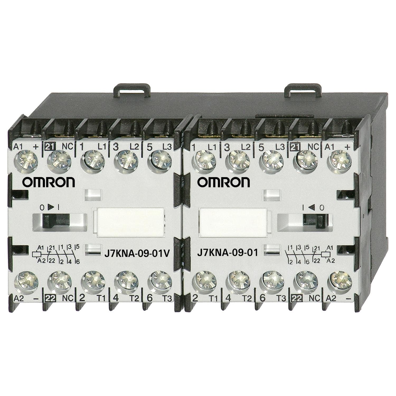 OMRON - J7KNA-09-01R 24  CONTACTOR INVERSOR 4KW/9A/AC3 1NC